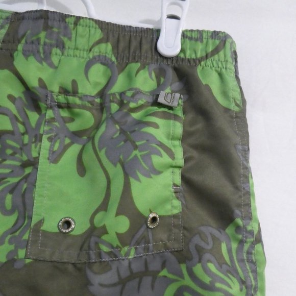 OLD NAVY | size 10 | Tropical Plant Swim Shorts | Mesh Lining - Picture 11 of 15